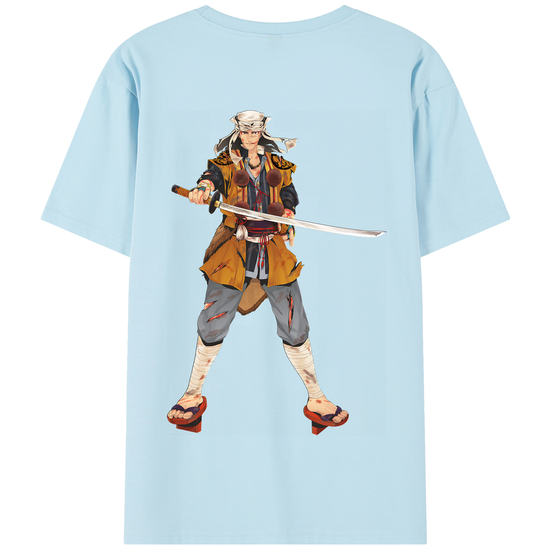 （画像用） 刀剣乱舞 Touken Ranbu 綿100％半袖Tシャツ（背面プリント）
